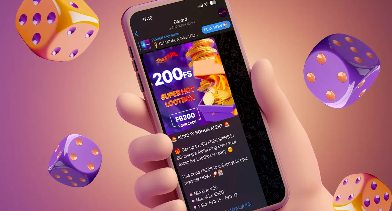 Dazard Casino App-Screenshot